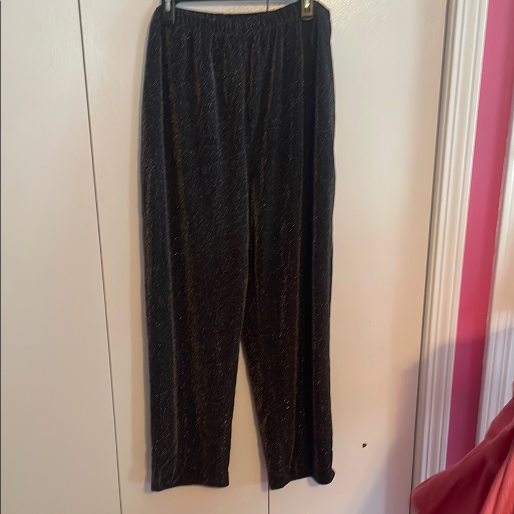 Black Sparkle Pants